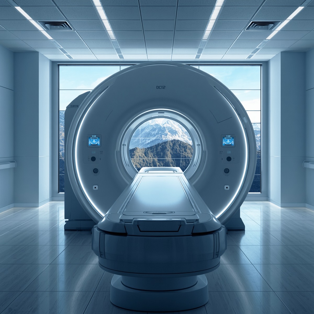 Modern MRI Scanner